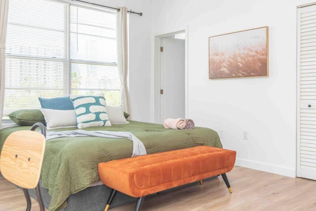Apartment Downtown 1-br With Balcony - 5 Minutes To Wynwood Miami